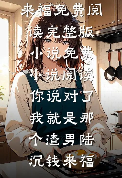 你说对了，我就是那个渣男(陆沉钱来福)免费阅读完整版小说_免费小说阅读你说对了，我就是那个渣男(陆沉钱来福)