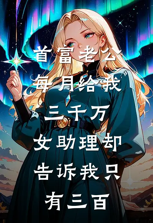 首富老公每月给我三千万，女助理却告诉我只有三百