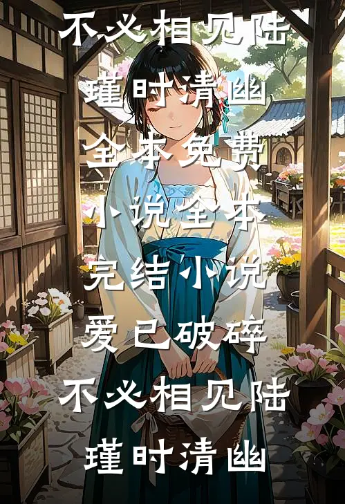 爱已破碎，不必相见(陆瑾时清幽)全本免费小说_全本完结小说爱已破碎，不必相见陆瑾时清幽