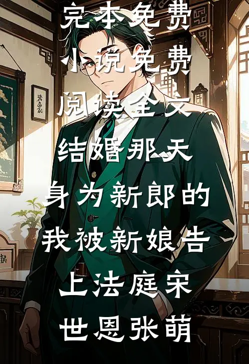 结婚那天，身为新郎的我被新娘告上法庭宋世恩张萌完本免费小说_免费阅读全文结婚那天，身为新郎的我被新娘告上法庭(宋世恩张萌)