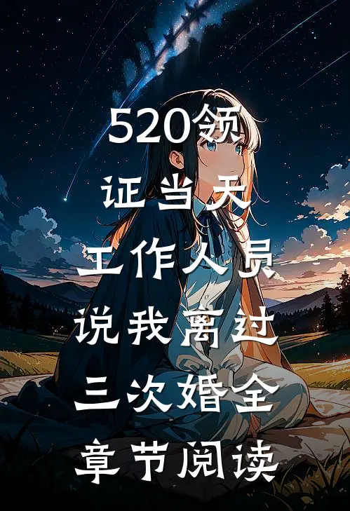 520领证当天，工作人员说我离过三次婚全章节阅读