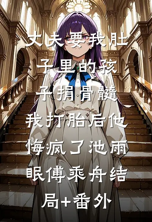 丈夫要我肚子里的孩子捐骨髓，我打胎后他悔疯了池雨眠傅乘舟结局+番外