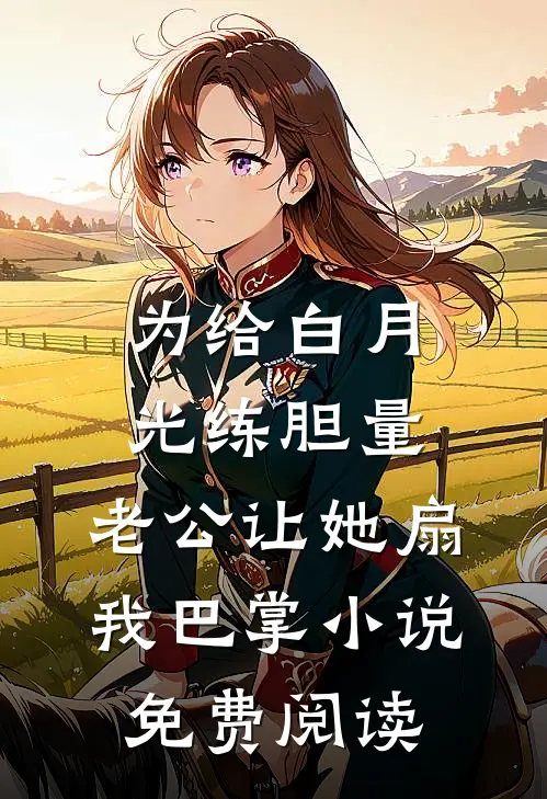 为给白月光练胆量，老公让她扇我巴掌小说免费阅读