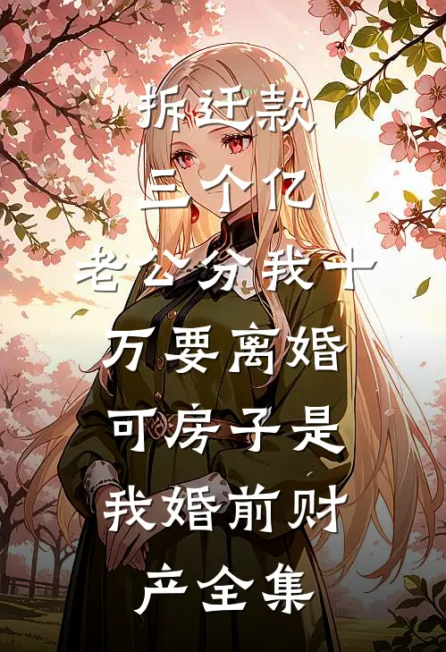 拆迁款三个亿，老公分我十万要离婚。可房子是我婚前财产全集