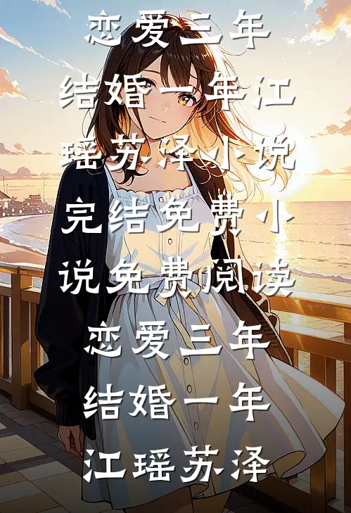 恋爱三年，结婚一年(江瑶苏泽)小说完结_免费小说免费阅读恋爱三年，结婚一年(江瑶苏泽)