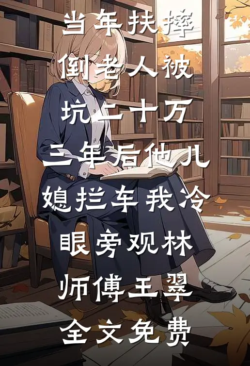 当年扶摔倒老人被坑二十万，三年后他儿媳拦车我冷眼旁观林师傅王翠全文免费