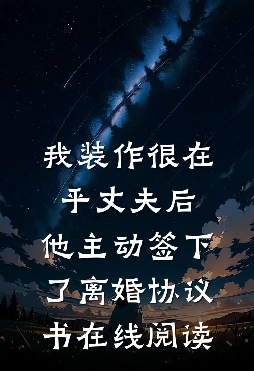 我装作很在乎丈夫后，他主动签下了离婚协议书在线阅读