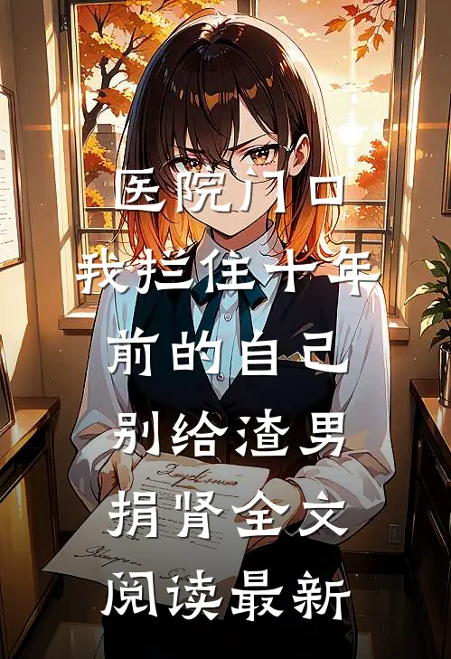 医院门口，我拦住十年前的自己：别给渣男捐肾全文阅读最新