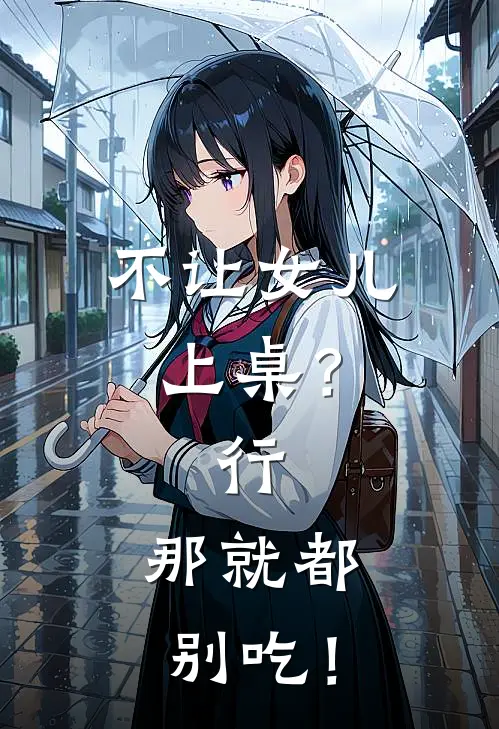 不让女儿上桌？行，那就都别吃！