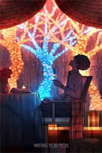 长街暮雪待故人精修版