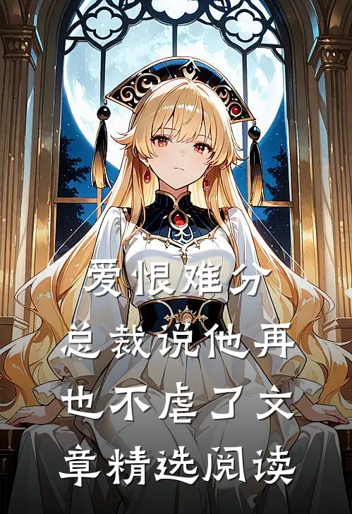 爱恨难分总裁说他再也不虐了文章精选阅读